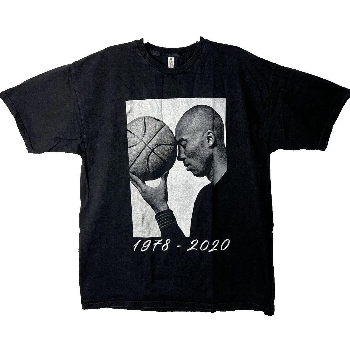 Alstyle Brand Kobe Bryant 19782020 Black T Shirt Mens Sz Xl